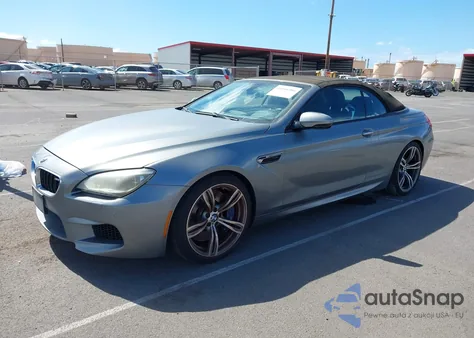 2014 BMW M6 z USA, uszkodzony, nr VIN WBSLZ9C53ED278723